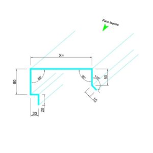 coiffe acrotère accessoire bardage acier