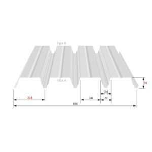 fournisseur de support d'étanchéité 160 mm perforé onde