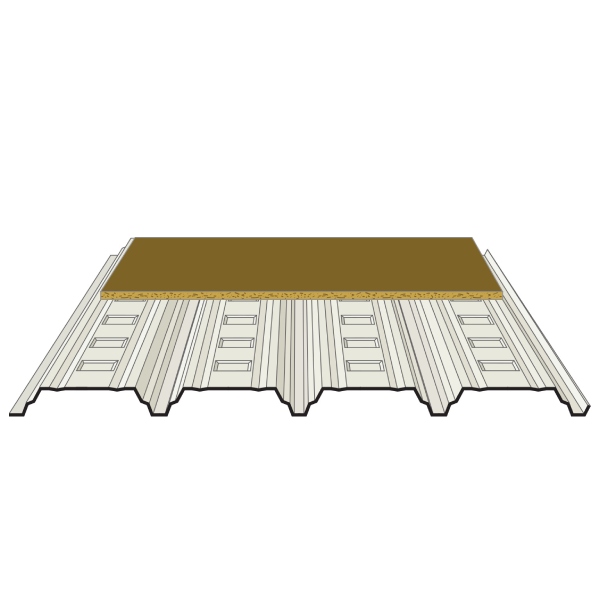 Fabricant support plancher, profil acier pour panneaux bois, profil acier  nervuré 4.250.45