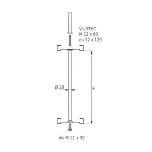 lierne pour plancher structure