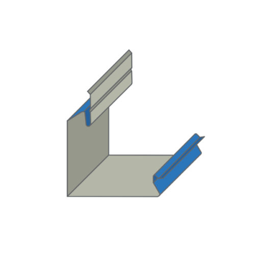 cornière d'angle pour bardage