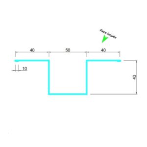 fabricant d'accessoire pour bardage jonction transversale