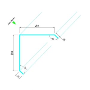 fabrication raccord angle bardage